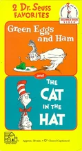 2 Dr. Seuss Favorites- Green Eggs and Ham and The Cat in the Hat VHS cover