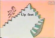 Up feet image