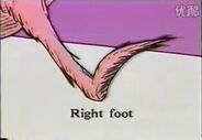 Image right foot