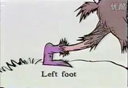 Left foot 