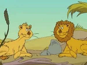 Leo Lion and Leona Lioness