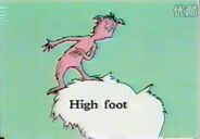 High foot image