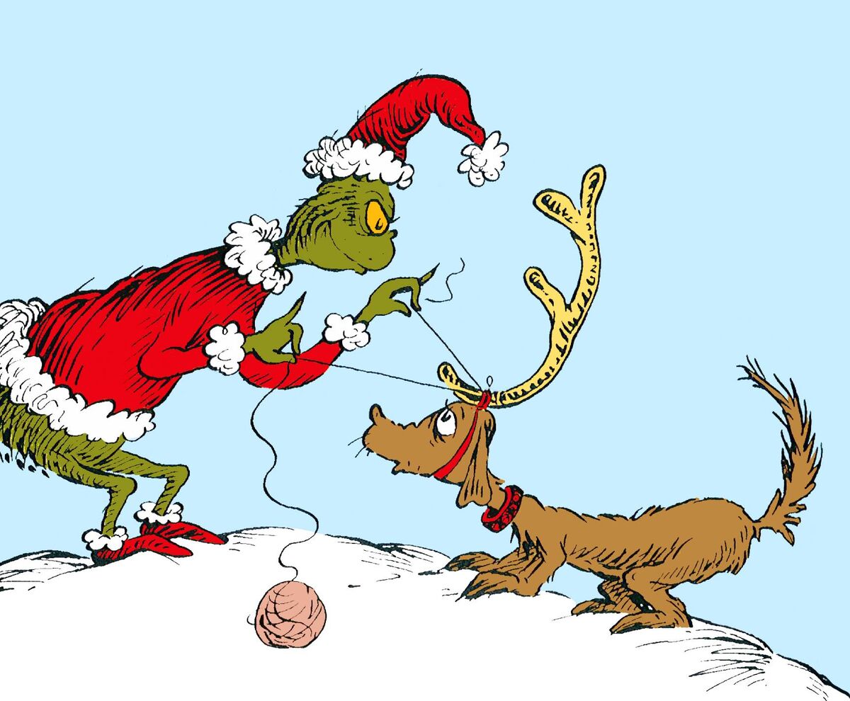 Как выглядит собака гринча How the Grinch Stole Christmas! (book) Dr. Seuss Wiki Fandom