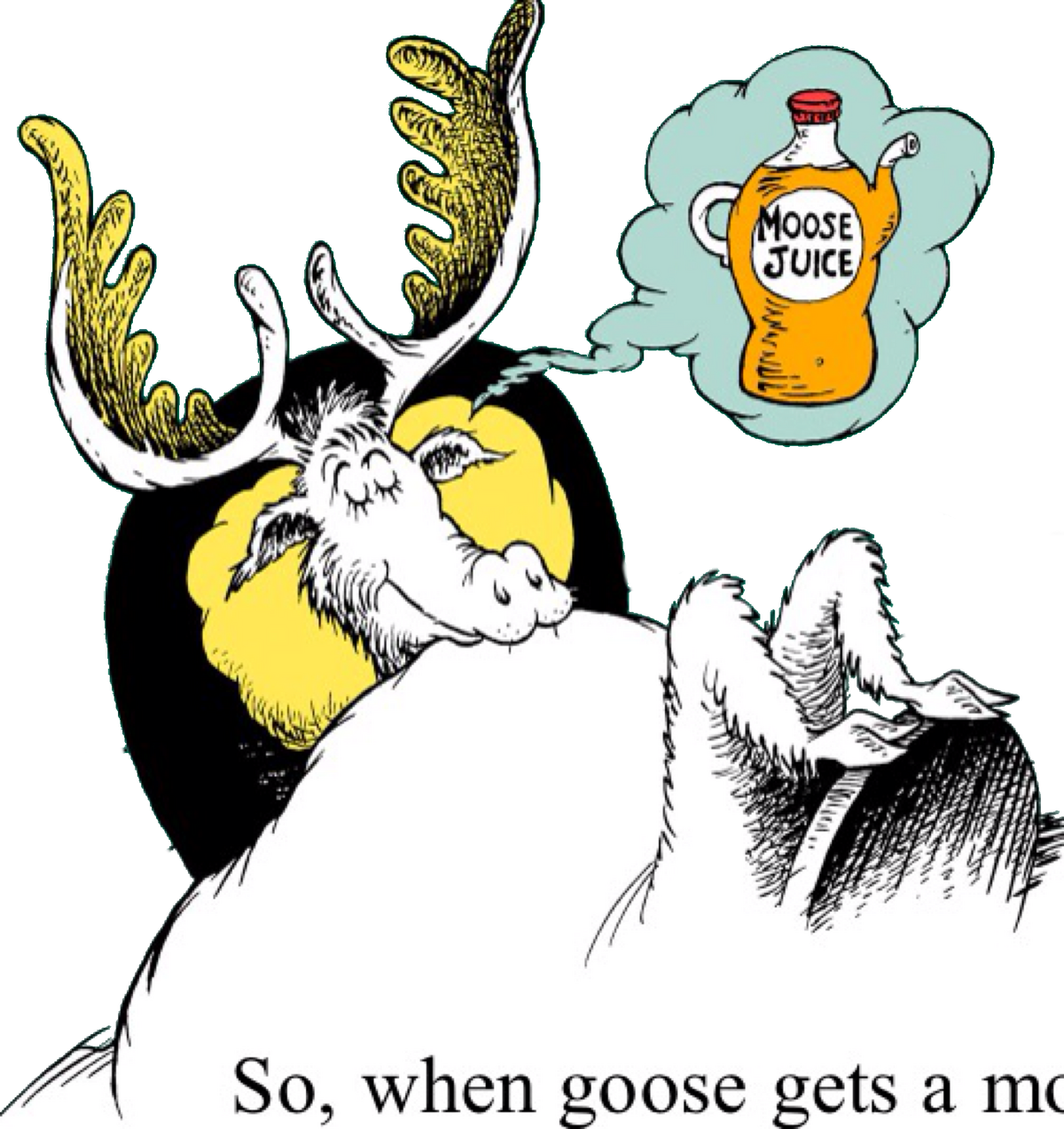 Sleeping Moose Dr. Seuss Wiki Fandom