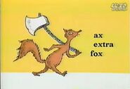 And extra fox