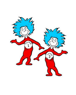 Thing One And Thing Two Cat In The Hat Movie - Marivalkiria