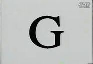 The letter g