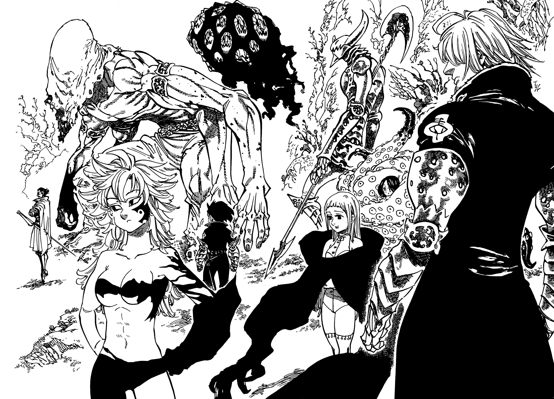 Les Dix Commandements The Seven Deadly Sins Dix Commandements | Wiki Seven Deadly Sins | Fandom
