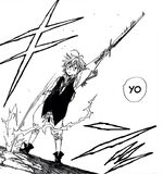 Meliodas décroche l'épée du premier coup