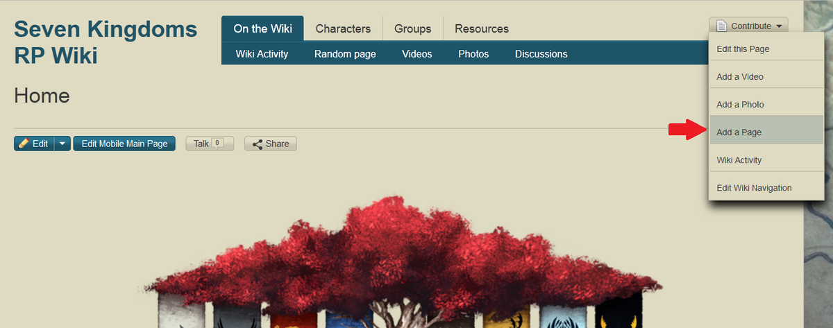 How To Create A New Page Seven Kingdoms Rp Wiki Fandom How To Create A New Page Seven Kingdoms Rp Wiki Fandom