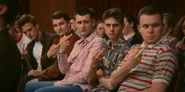 Swing band gives Eric the middle finger