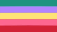 Alternate Gay Man Flag by deactivated Tumblr user shaggytwodope[46][47]