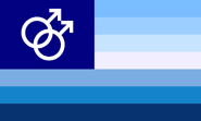 Alternate (Original Post) Gay Man Flag by Tumblr user valya-belyaev[5]