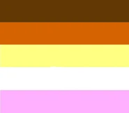 Alternate Gay Man Flag by Tumblr user spacefroggity[78]