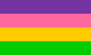 Alternative Sappho Lesbian flag by Maya Kern to be more harmonious