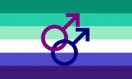 Alternate Gay Man Flag by Tumblr user gayflagblog[25]