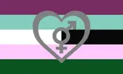 Alternate androgynesexual flag by ThunderBrine