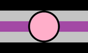 Fictosexual pride flag