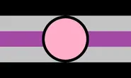 Fictosexual flag by an unknown creator