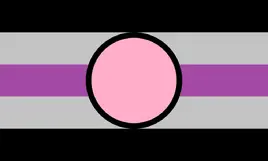 Fictosexual pride flag