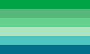 Alternate Gay Man Flag by Tumblr user imoga-pride[63][64]