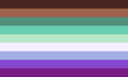 Alternate Gay Man Flag by Tumblr user gayflagblog[29][30]