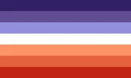 Butch lesbian flag by Sol Diaz on Twitter