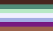 Alternate Gay Man Flag by Tumblr user gayflagblog[29]