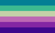 Alternate Gay Man Flag by Tumblr user murdersprites[74]