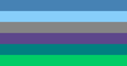 Alternate Gay Man Flag by Tumblr user bentonthegay[52]