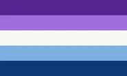 Alternate Gay Man Flag by deleted Reddit user lonesome_vacuum's brother[93][94]