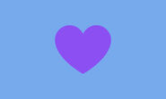 Blue, Purple heart