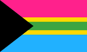 Demiro-pansexual flag
