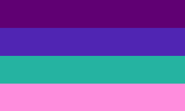 Alternate Gay Man Flag by Tumblr user i-love-my-trans-body[68][69]
