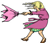 Very windy-clipart