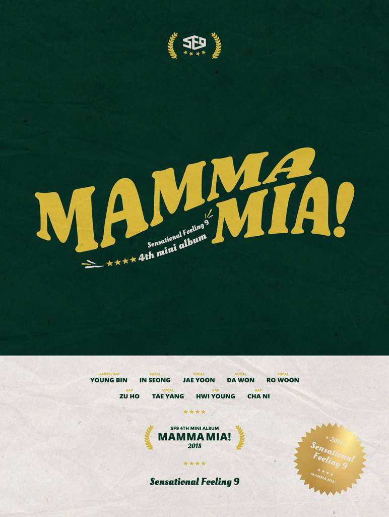 MAMMA MIA! | SF9 Wiki | Fandom