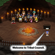 Amatri at their second Tribal Council.