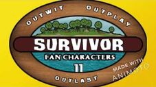Survivor Fan Characters 11 Intro Video