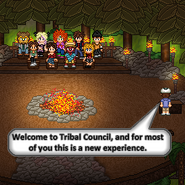 Yrsa'Ka at their first Tribal Council.