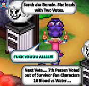 Bonnie voted out.