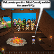 Ho'Aku at their first Tribal Council.