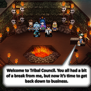 Wakah at their second Tribal Council.