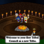 Thuklu at their third Tribal Council.