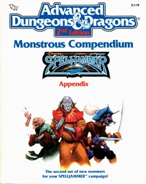 (MC9) Monstrous Compendium Spelljammer Appendix (MC9) (1991) - Potworne Kompendium Dodatek Spelljammer (PK9)