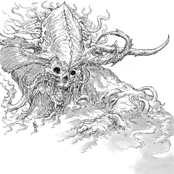 Dryfujące na Planie Astralnym martwe bóstwo