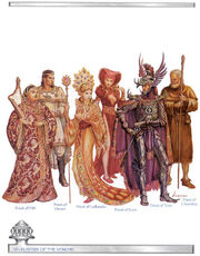 Priests of Milil, Deneir, Lathander, Sune, Torm, Chauntea