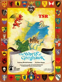 The World of Greyhawk Fantasy World Setting (1980) - Świat Greyhawka - opis świata fantasy