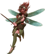 , mała skrzydlata istota baśniowa