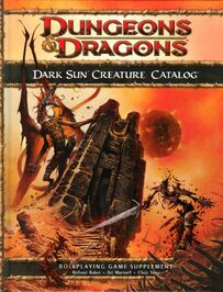 Dark Sun Creature Catalog - Mroczne Słońce: Katalog Stworzeń