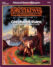 WGR1 Greyhawk Ruins (1990) - Ruiny Greyhawka